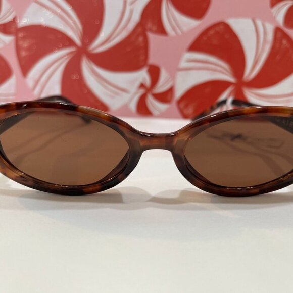 AIRE Fornax Dark Tort Oval Sunglasses Brown Lens Women’s UV3 Recycled NWT - Picture 7 of 11